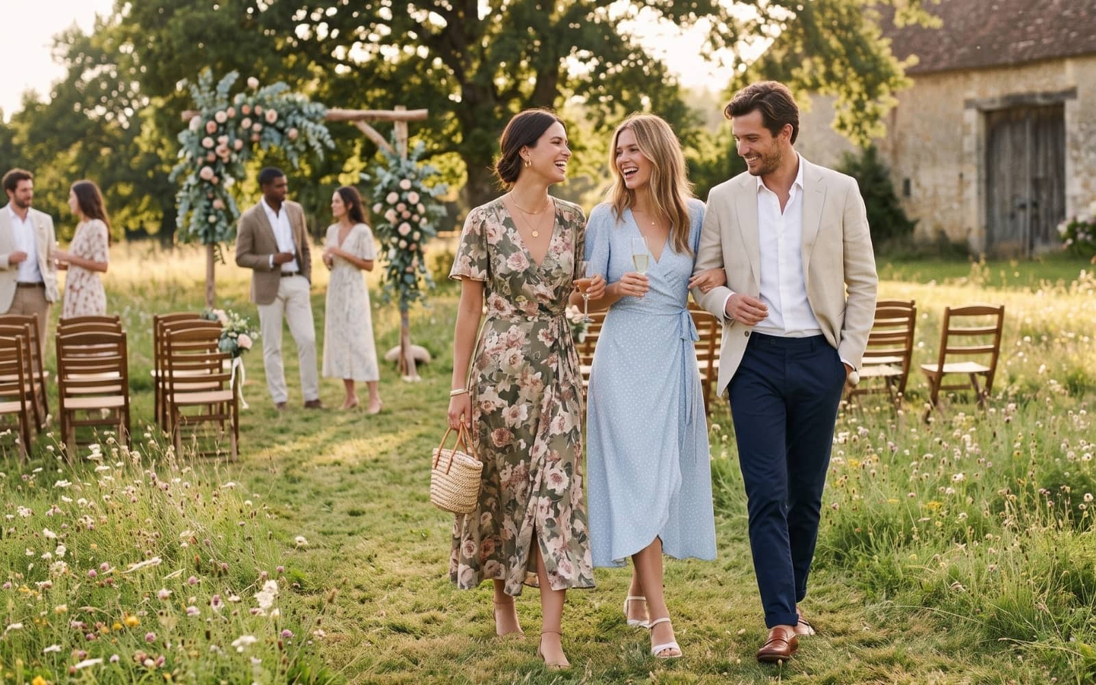 Comment s’habiller pour un mariage champêtre ? Guide complet