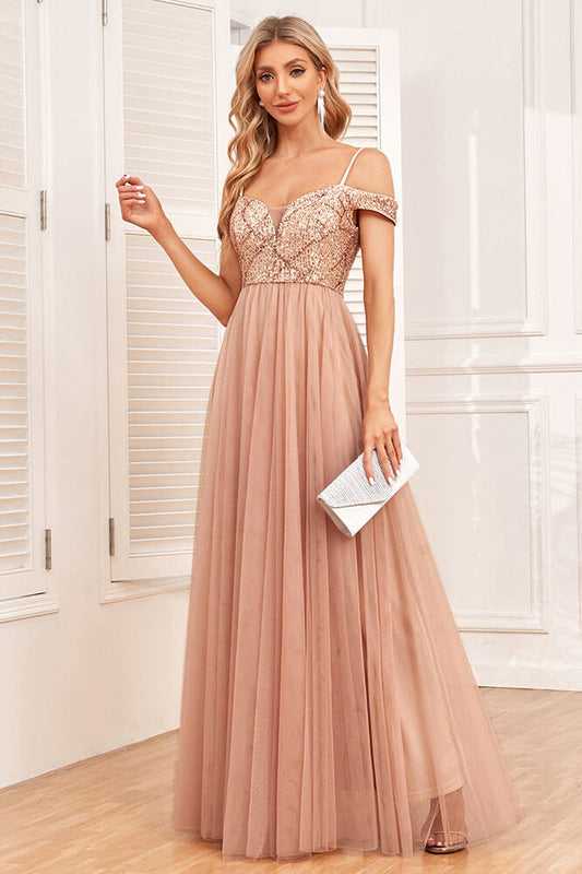Robe Cérémonie Champêtre <br> Nude
