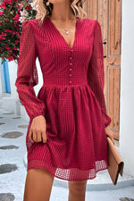 Robe Champêtre Burgundy - Vignette | Mlle Champêtre