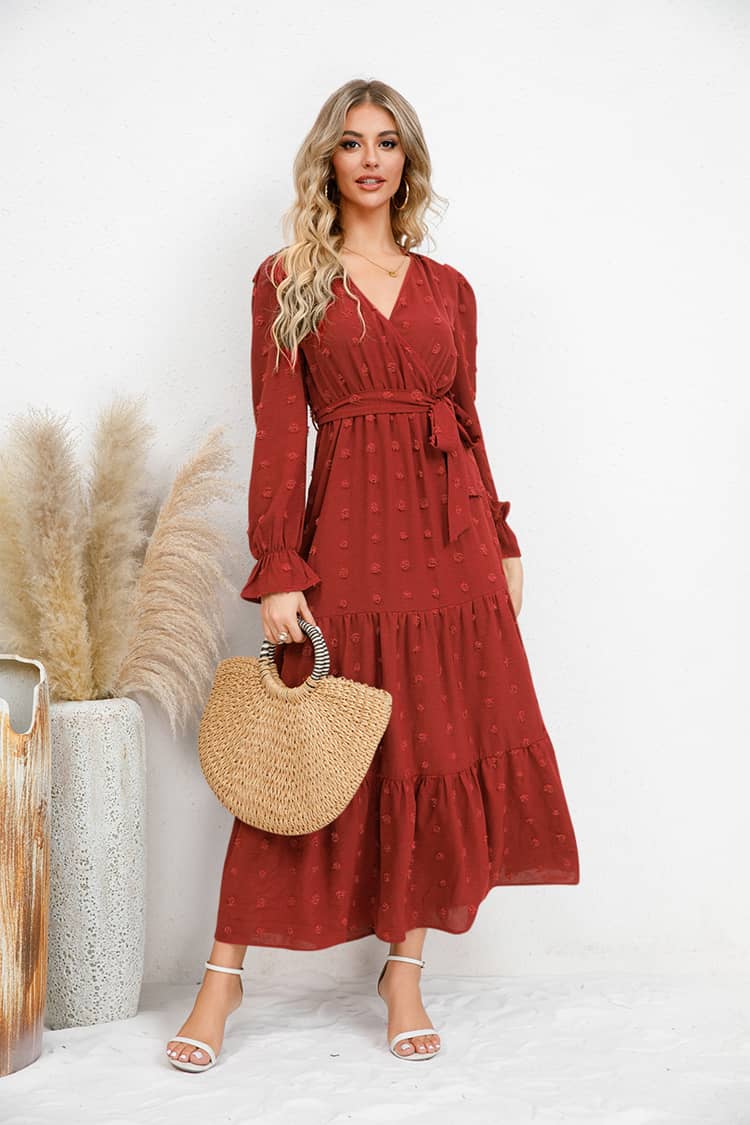 Robe Champetre Chic Couleur Automne