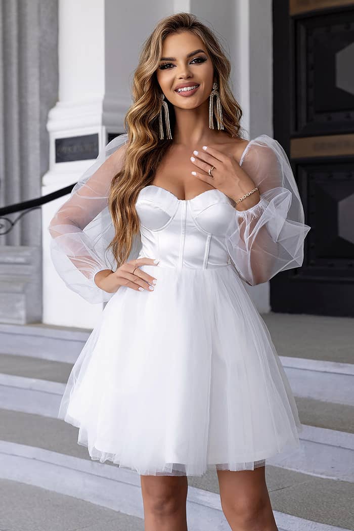 Robe Corset Champetre Courte
