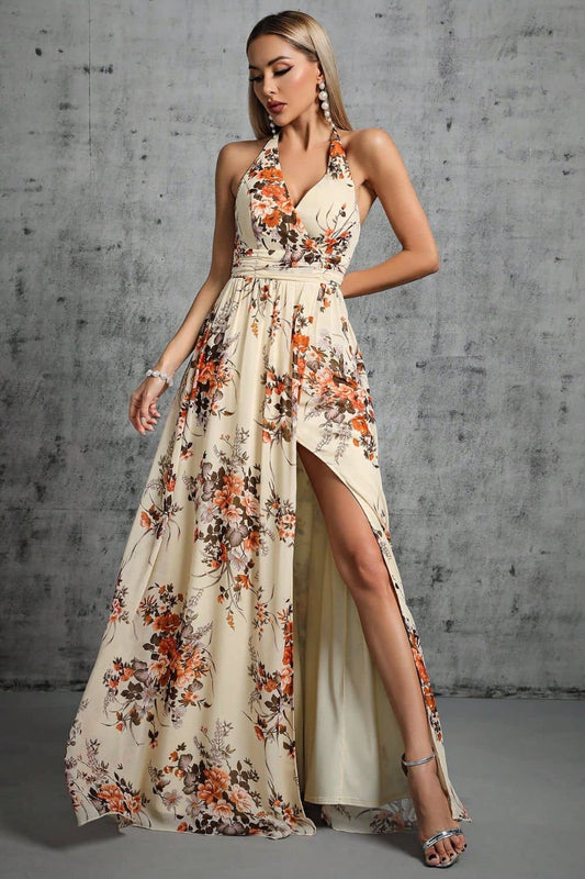 Robe Dos Nu <br> Fleurie
