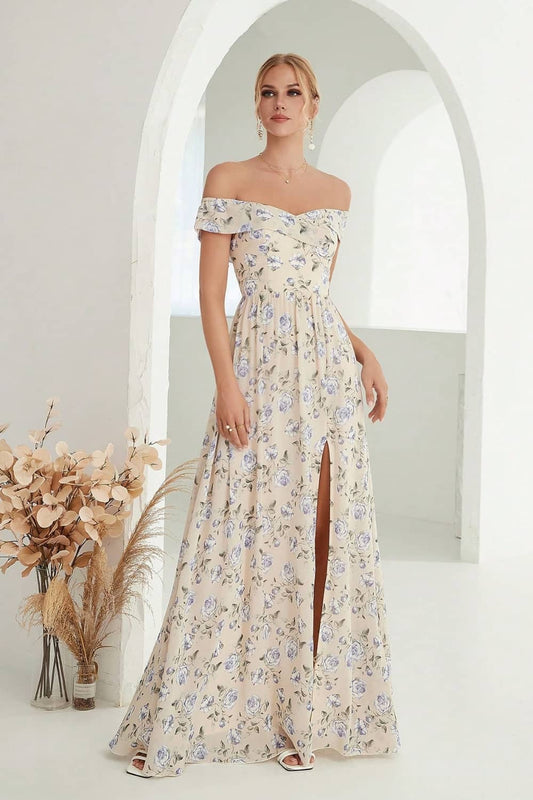 Robe Épaules Dénudées <br> Pour Mariage