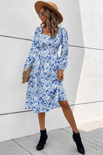 Robe Fleurie Vintage Champêtre - Vignette | Mlle Champêtre