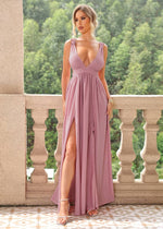 Robe Longue Champêtre Rose - Vignette | Mlle Champêtre