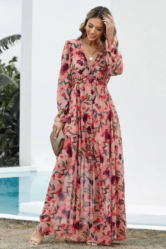 Robe Longue Fleurie <br> Champêtre