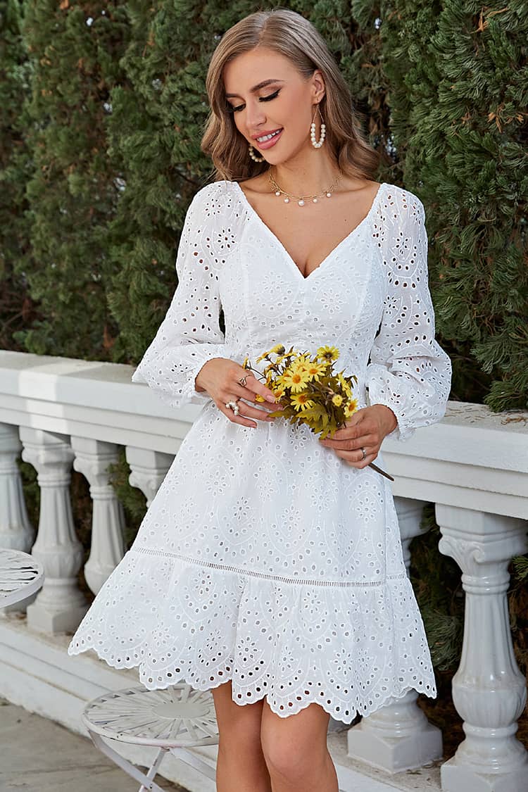 Robe blanche online or