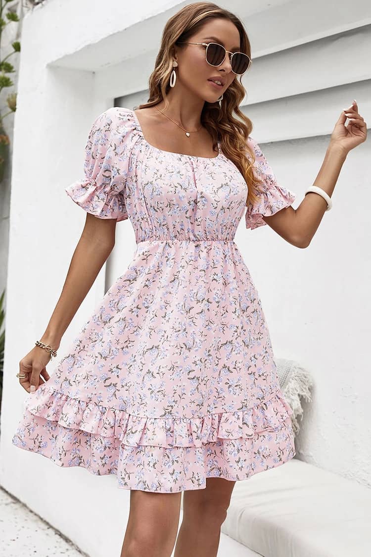 Robe rose pale cheap