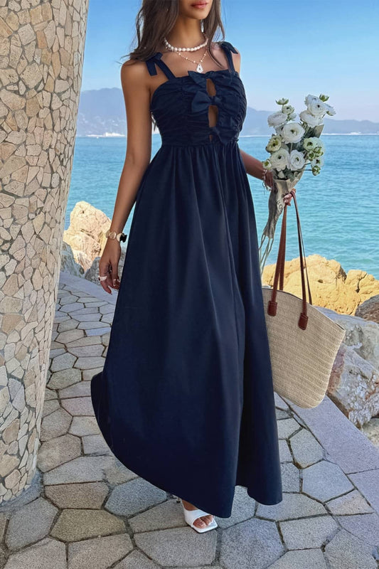 Robe Bleu Marine <br> Invitée Mariage