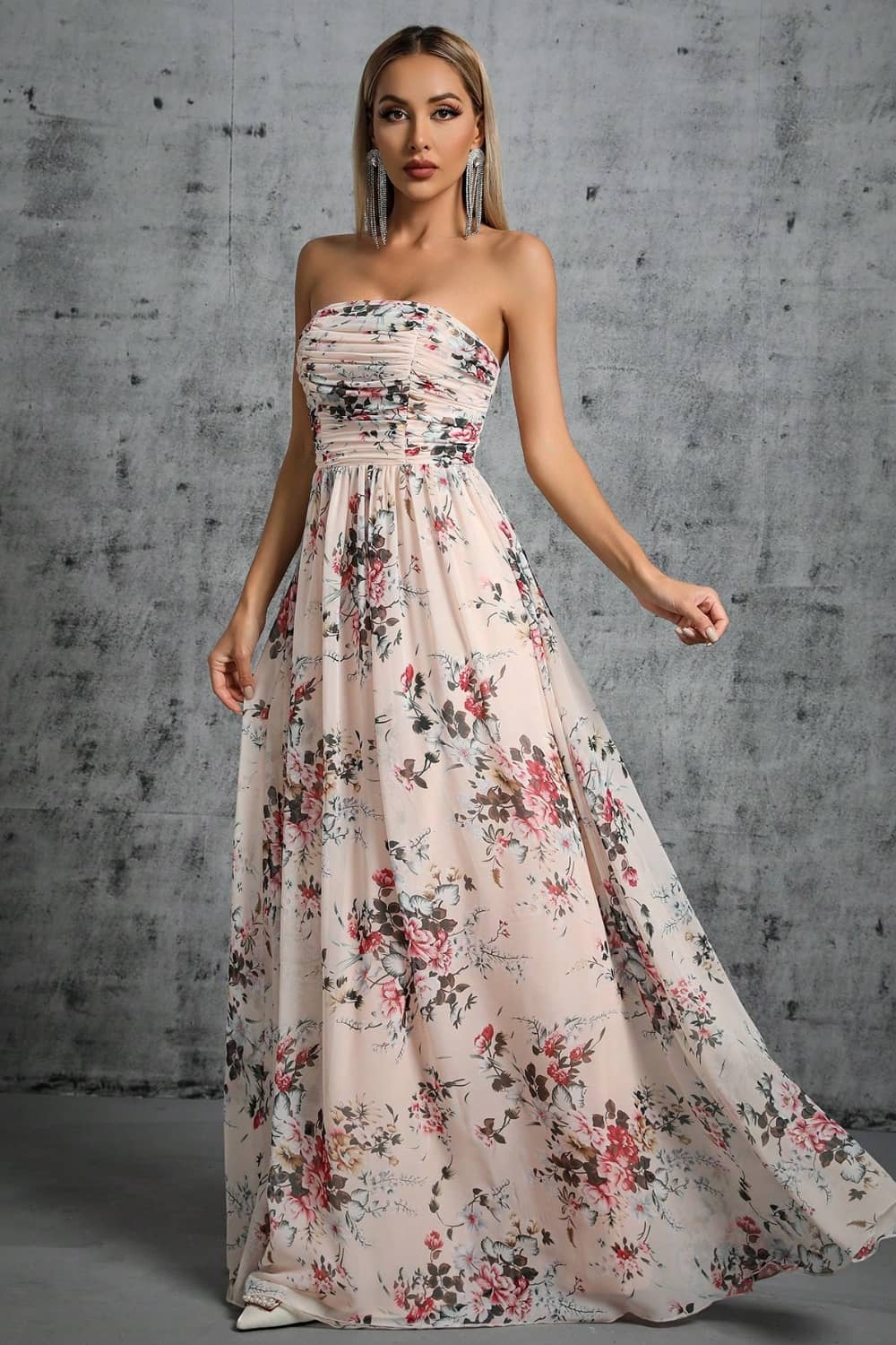 Robe Bustier Fleurie​ | Mlle Champêtre