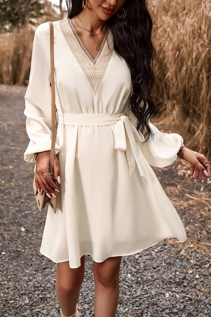 Robe Champetre Blanche Ivoire Mariage
