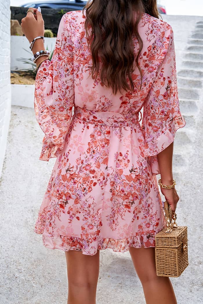 Robe discount rose habillée