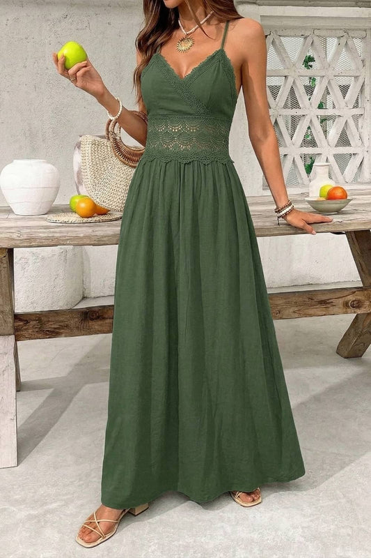 Robe Longue Vert Olive Mariage