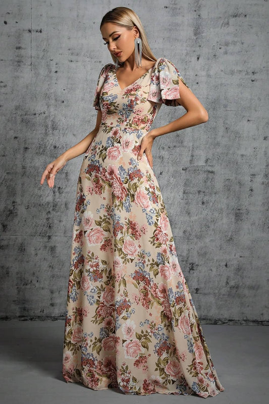 Robe Manches Papillon
