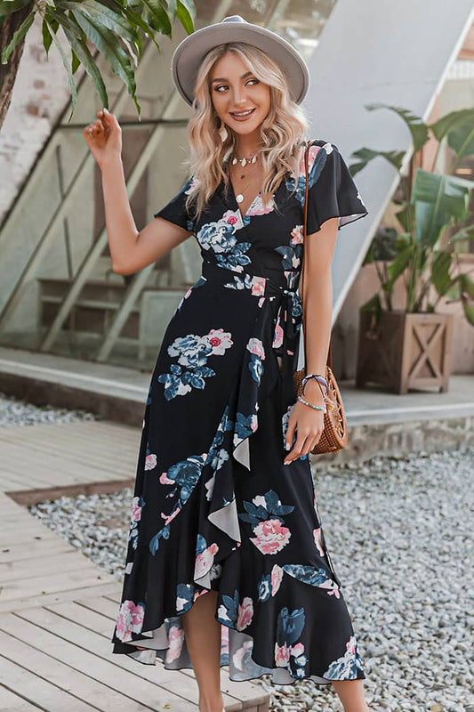Robe Champêtre Asymétrique