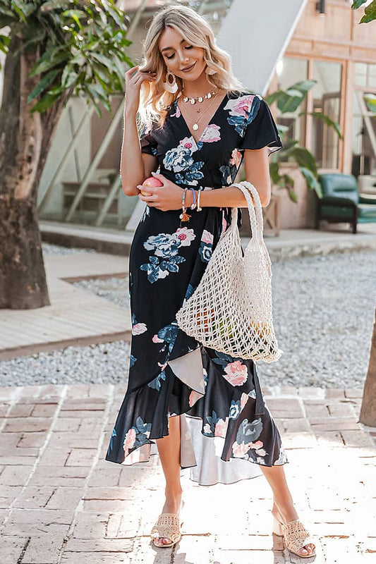 Robe Champêtre Asymétrique