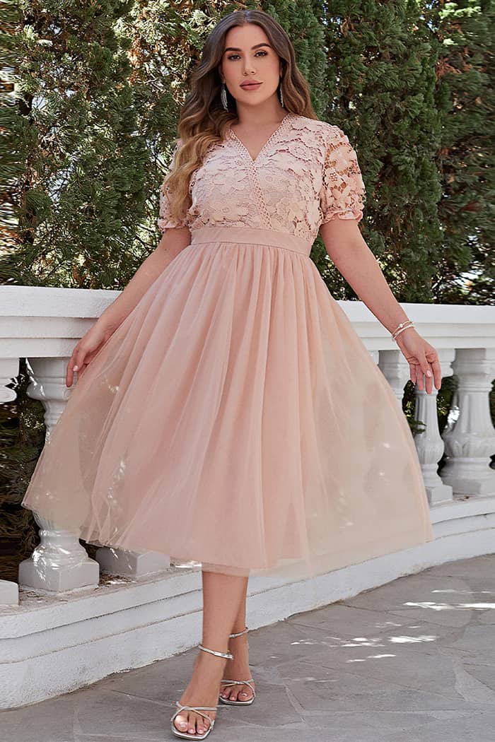 Vetement femme mariage outlet grande taille